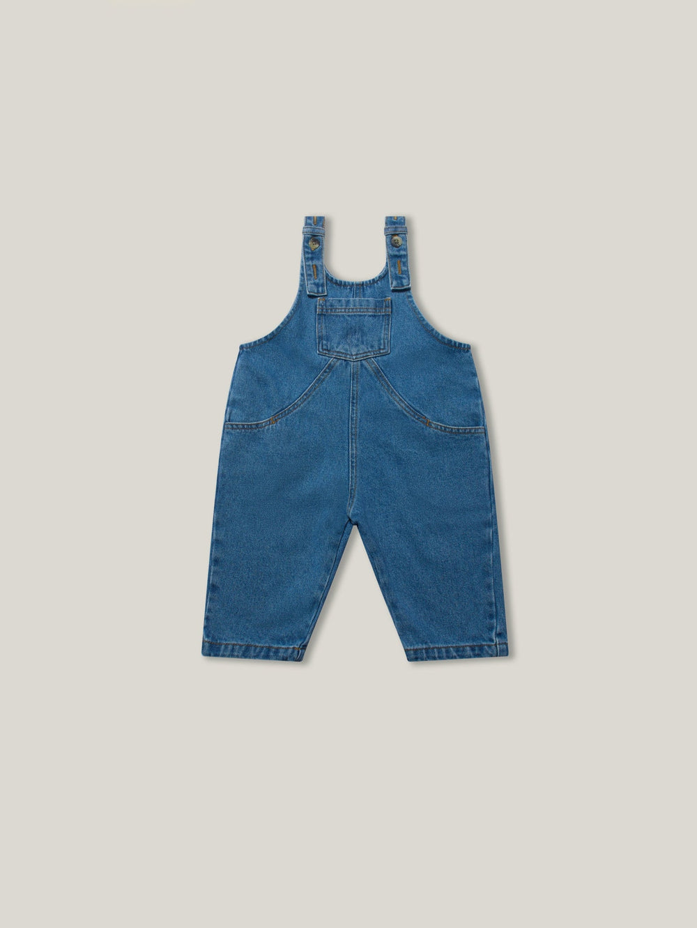 The Oversized Denim Dungaree